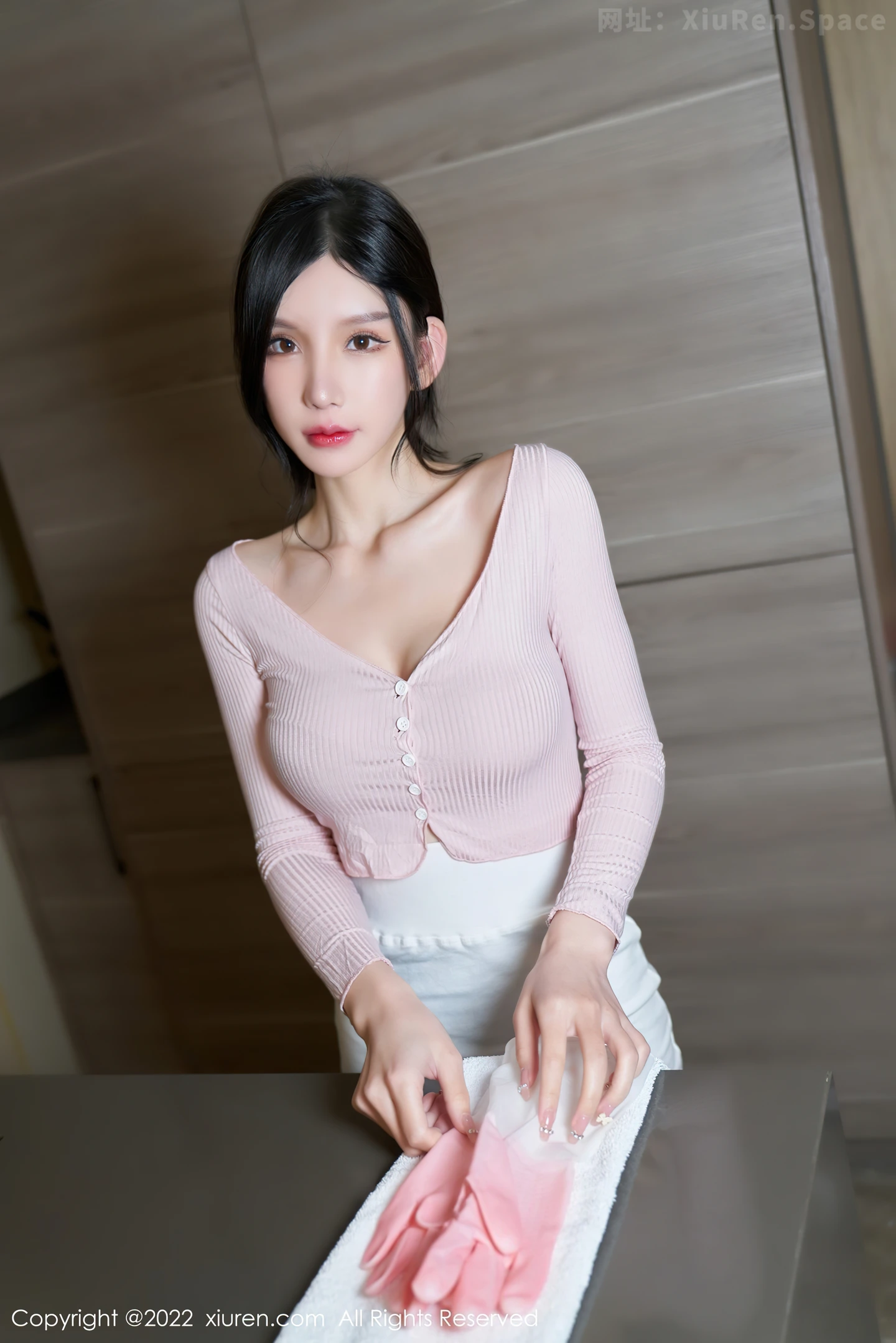 图片[5]-[XiuRen秀人网]VOL.4468 女神周于希Sally女佣角色主题粉色情趣服饰秀惹火身材诱惑写真81P-秀人网官方网站